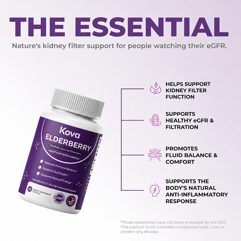Kova the essential nature's kidney filter support