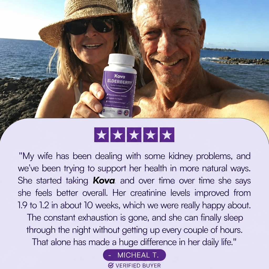 Kova kidney testimonial Michael T