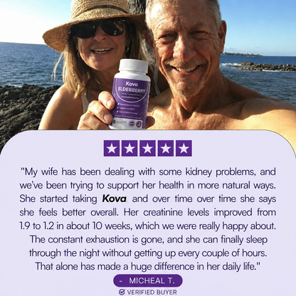 Kova kidney testimonial Michael T